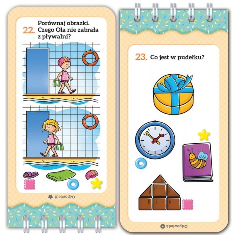 Quiz pięciolatka. Obrazkowe zadania dla bystrych dzieci