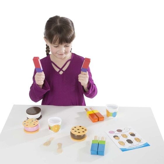 Lodziarnia-Cukiernia, Drewniany sklepik z lodami - Melissa & Doug