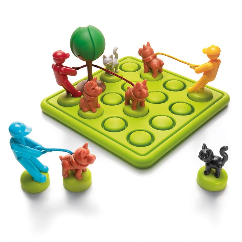Gra Planszowa 7+ Psiaki na Spacerze - Smart Games