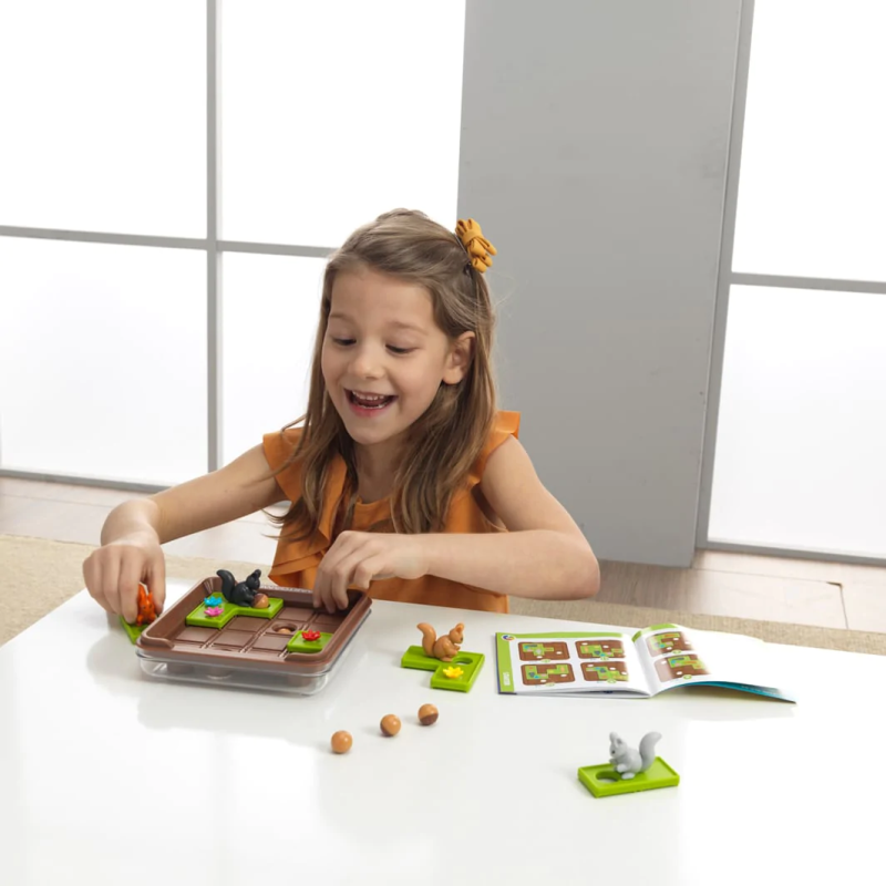 Gra Planszowa 6+ Wiewiórki Atakują - Smart Games
