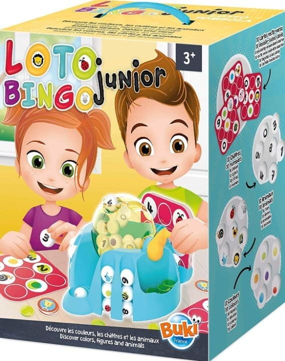 Gra Loto Bingo Junior z maszyną losującą - Buki