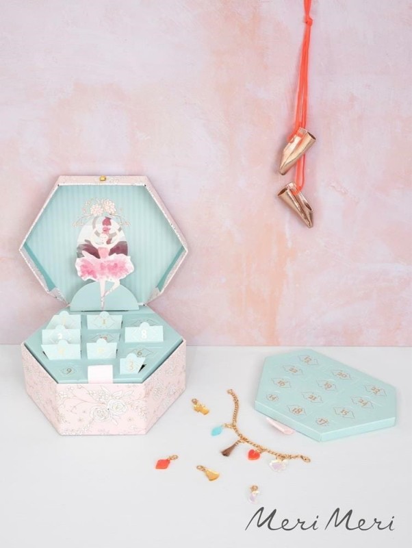 Kalendarz adwentowy bransoletka Charm Ballerina - Meri Meri