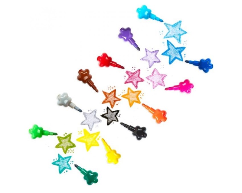 Kredka przekładana Gwiazdka do Gwiazdki - Ooly