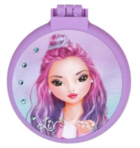 Składana Szczotka do Czesania Włosów z Lusterkiem - TopModel