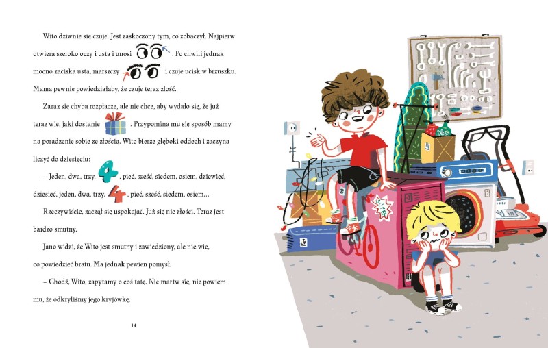 Jano i Wito uczą mówić R. Różowy rower - Wiola Wołoszyn