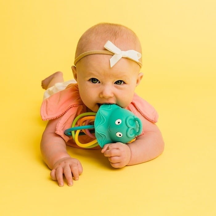 Grzechotka i Gryzak Meduza - Baby Banana