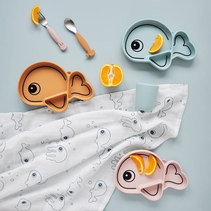 Talerzyk z Przyssawką Rybka Wally Powder - Done by Deer