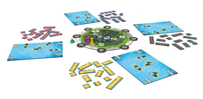 Gra Planszowa Papua z wyspy na wyspę