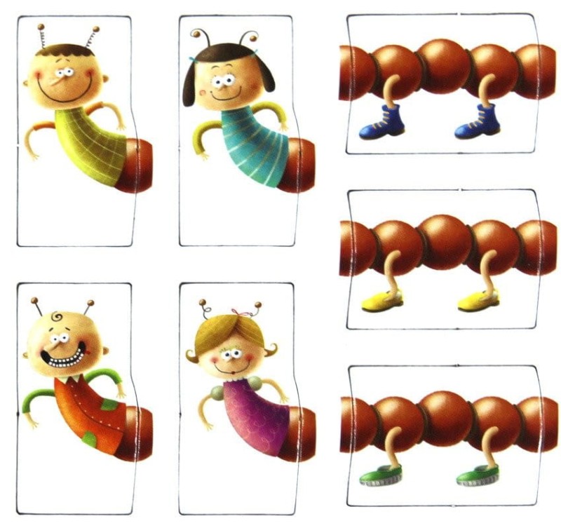 Gra Planszowa dla dzieci Nogi Stonogi