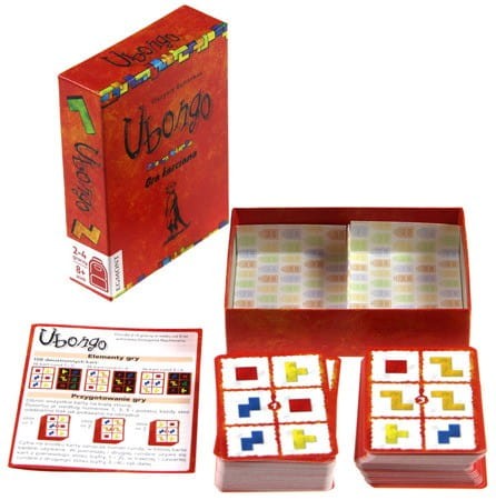 Ubongo - gra karciana. Gry do plecaka