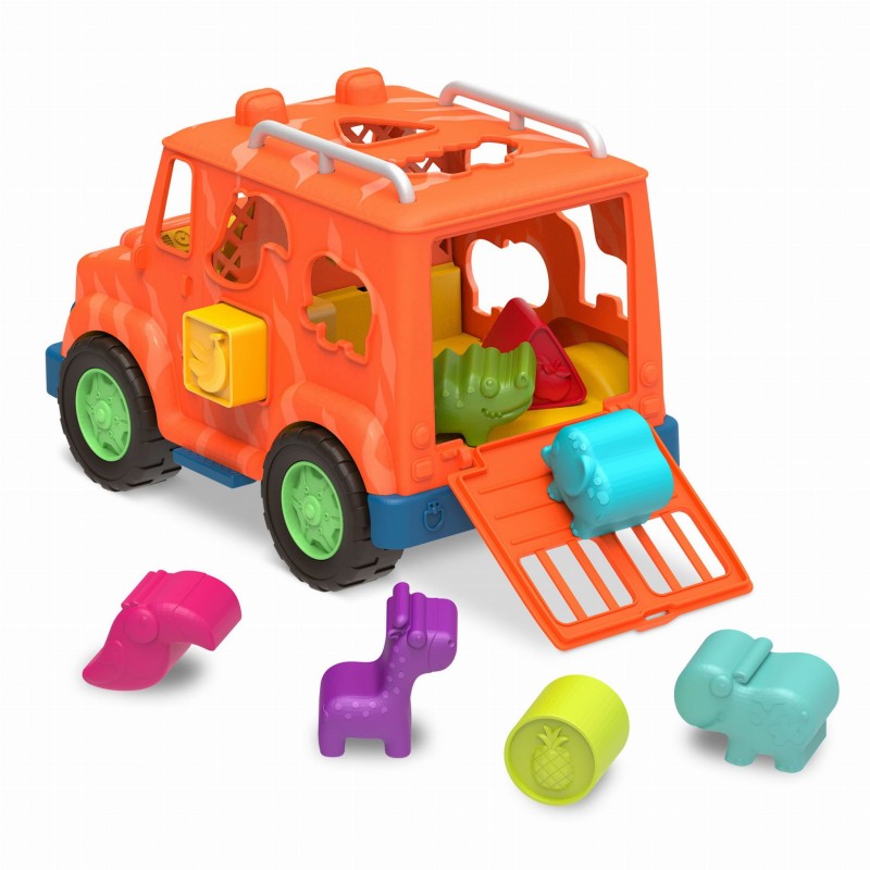 Sorter z klockami Ciężarówka SAFARI - Wonder Wheels