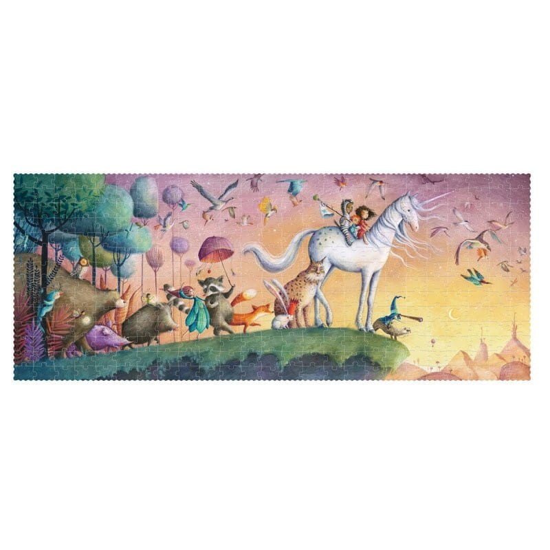 Błyszczące Puzzle My Unicorn 350 el. - Londji