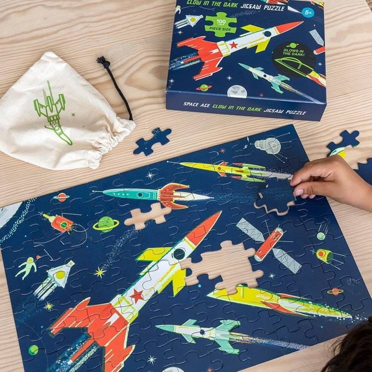 Świecące w Ciemności Puzzle Kosmos 100 el. - Rex London