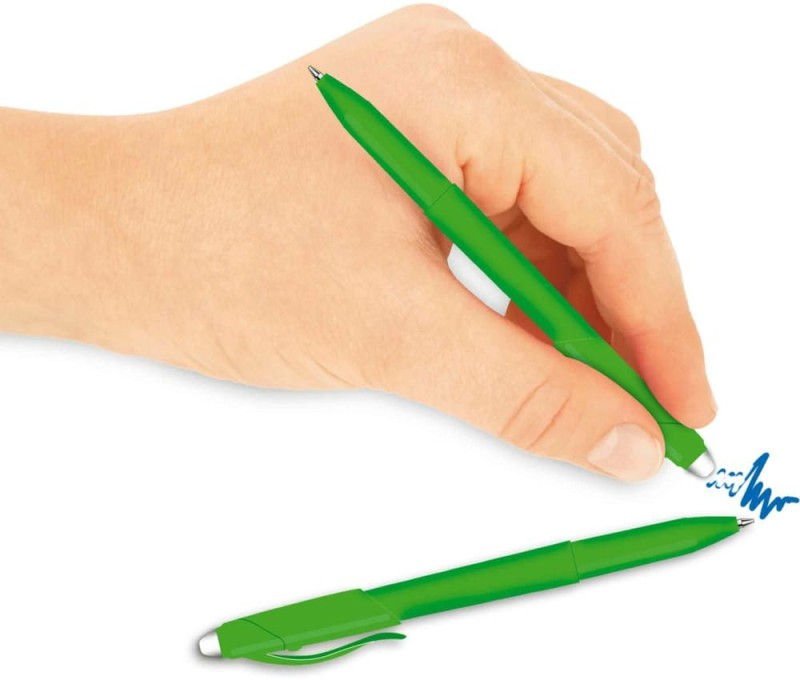 Zmazywalny długopis z Gumką niebieski - Dino World