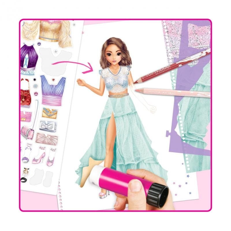 Szkicownik Projektowanie Sukni Glamour Special - Top Model