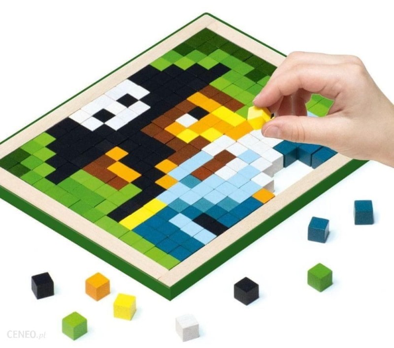 Drewniana mozaika Wooden Pixel 4 Piraci - Cubika