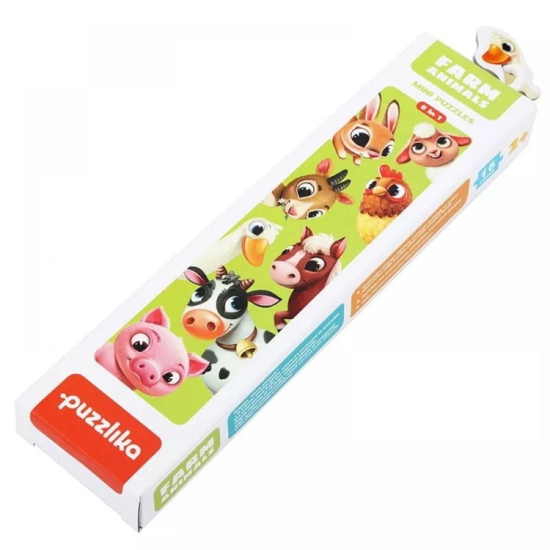 Puzzle dwuelementowe Na Farmie - Puzzlika