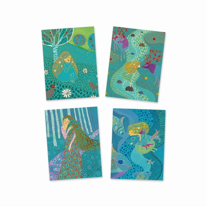 Wydrapywanki sen Ondine - Djeco