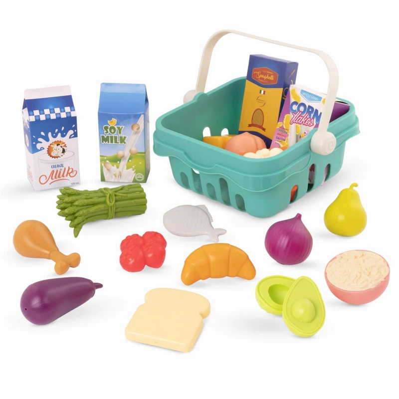 Koszyk na zakupy z artykułami Spożywczymi Freshly Picked - b.toys