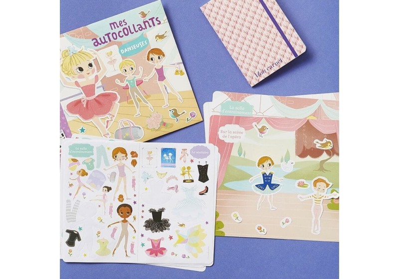 Naklejki z Planszami Tancerki - Auzou