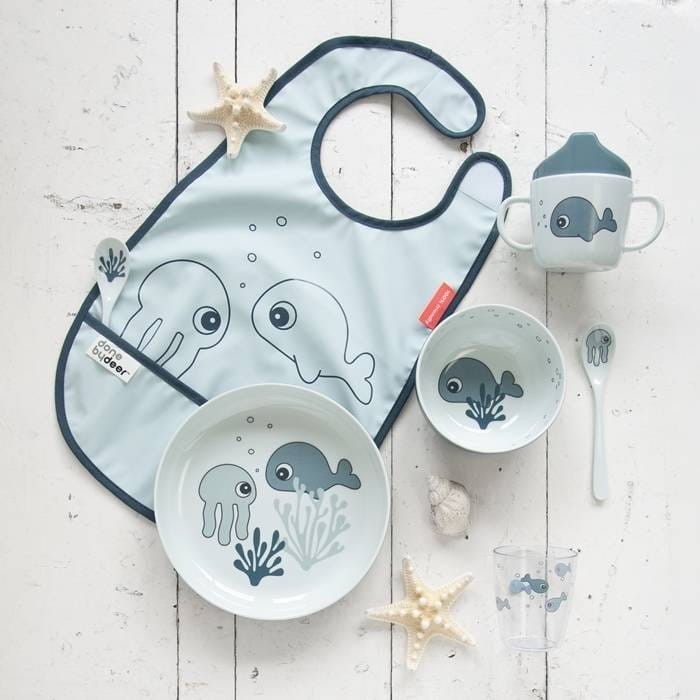 Miseczka z Melaminy 370 ml Yummy Sea niebieska - Done by Deer