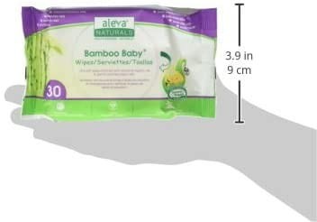 Bambusowe Chusteczki Travel 30 szt - Aleva