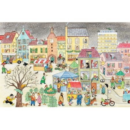 Zima na ulicy Czereśniowej - Rotraut Susanne Berner