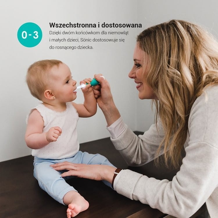 Soniczna szczoteczka dla dziecka Sönik - bblüv