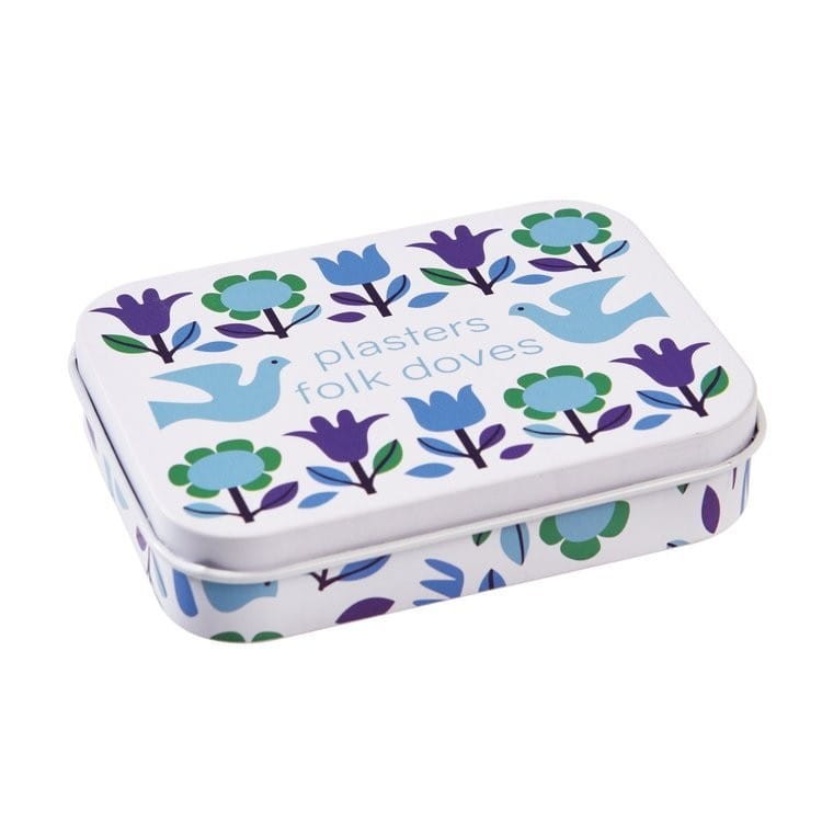 Plastry opatrunkowe w pudełku Folk 30 szt. - Rex London