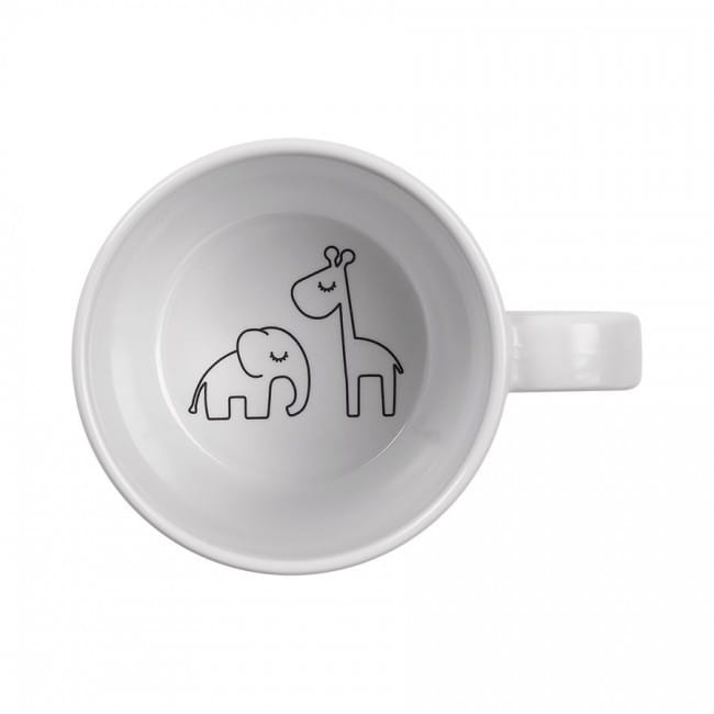 Kubek z uchwytem Dreamy Dots Grey - Done by Deer