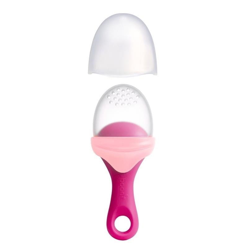 Silikonowy Gryzak Pulp do pokarmów Pink - Boon