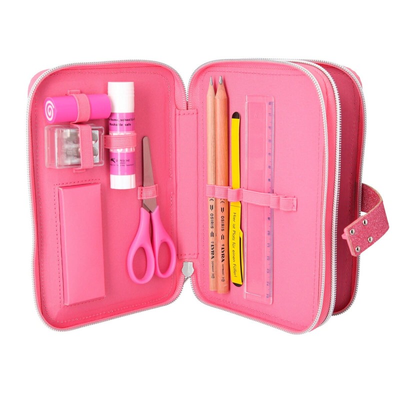 Różowy Piórnik na kod z Wyposażeniem  - Fantasy Model