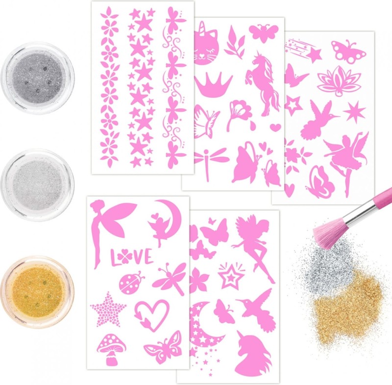 Tatuaże brokatowe Fantasy Fairy- Top Model