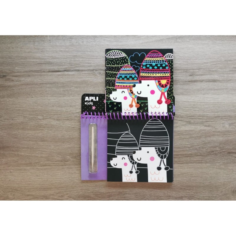 Notes wydrapywanka Jednorożec - Apli Kids