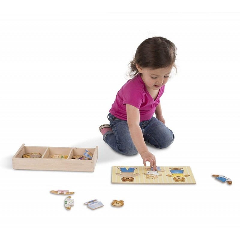 Drewniana Układanka Rodzina Misiów - Melissa & Doug