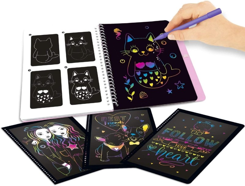 Zdrapywanki z Rysikiem Magic Scratch - Top Model