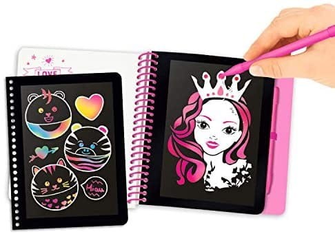 Zdrapywanki z Rysikiem Mini Magic Scratch - Top Model