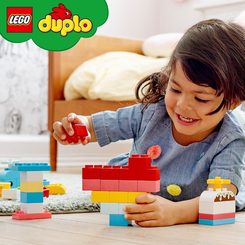 Zestaw Klocków Lego Duplo Pudełko Z serduszkiem 10909
