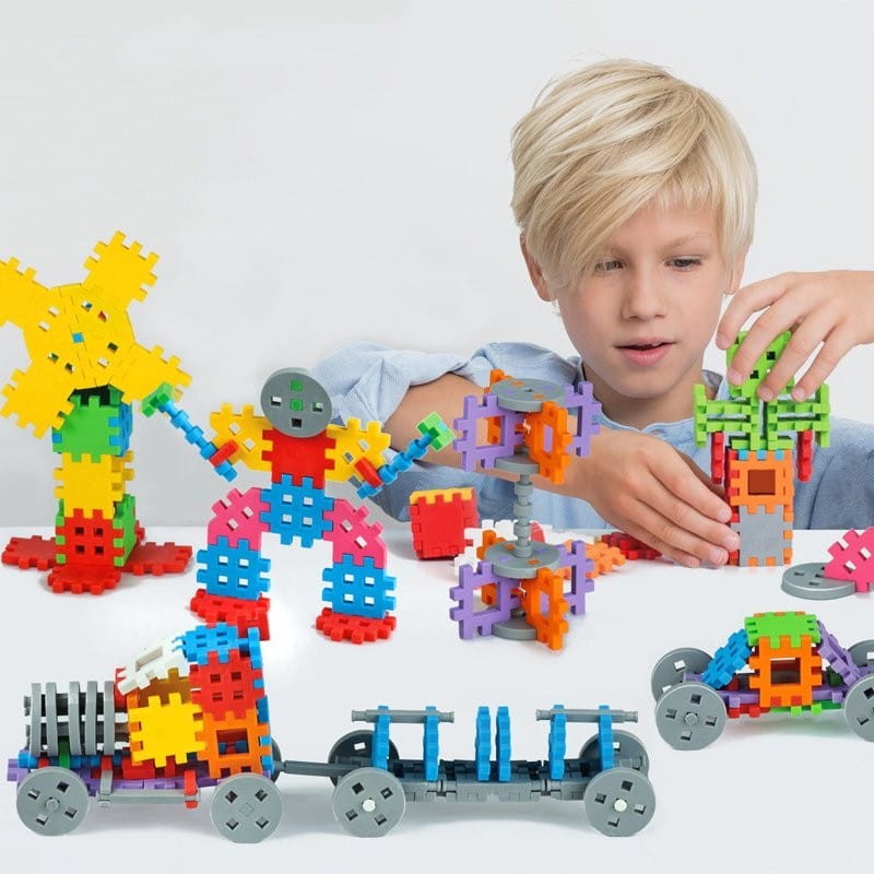 Mini waffle Konstruktor 140 Klocki Marioinex