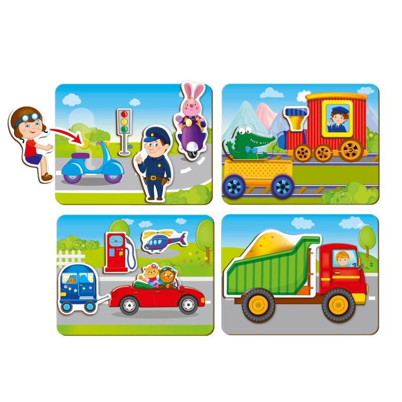 Edukacyjna Gra z Rzepami Transport