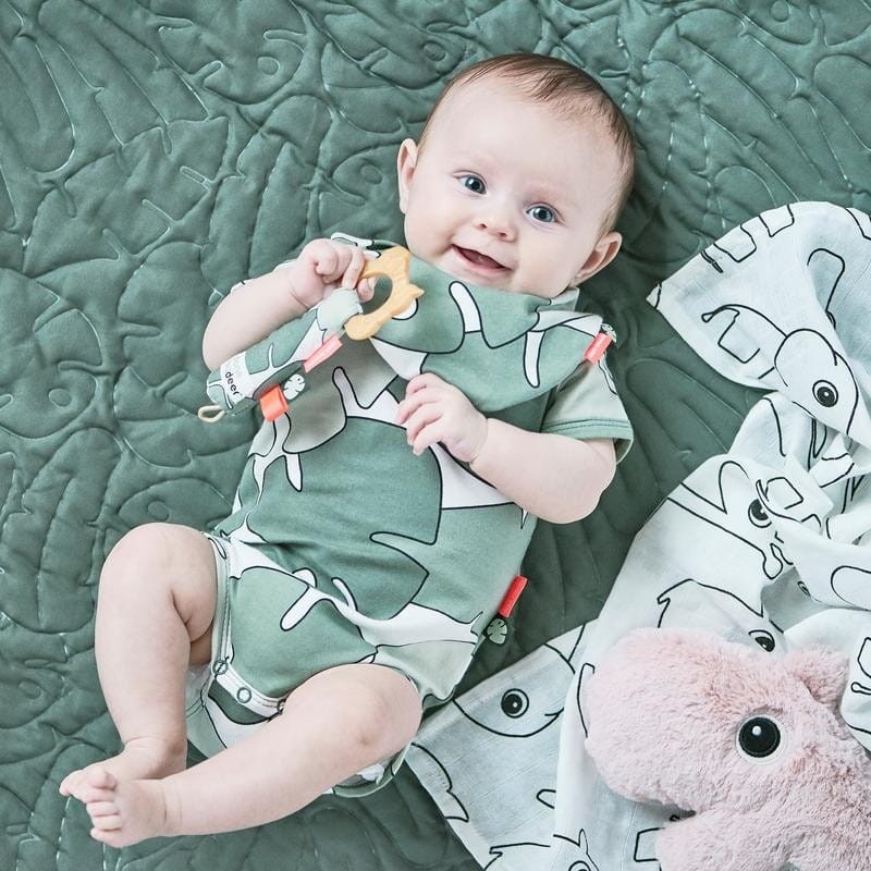 Zestaw Prezent dla Noworodka Grzechotki Tropics - Done By Deer