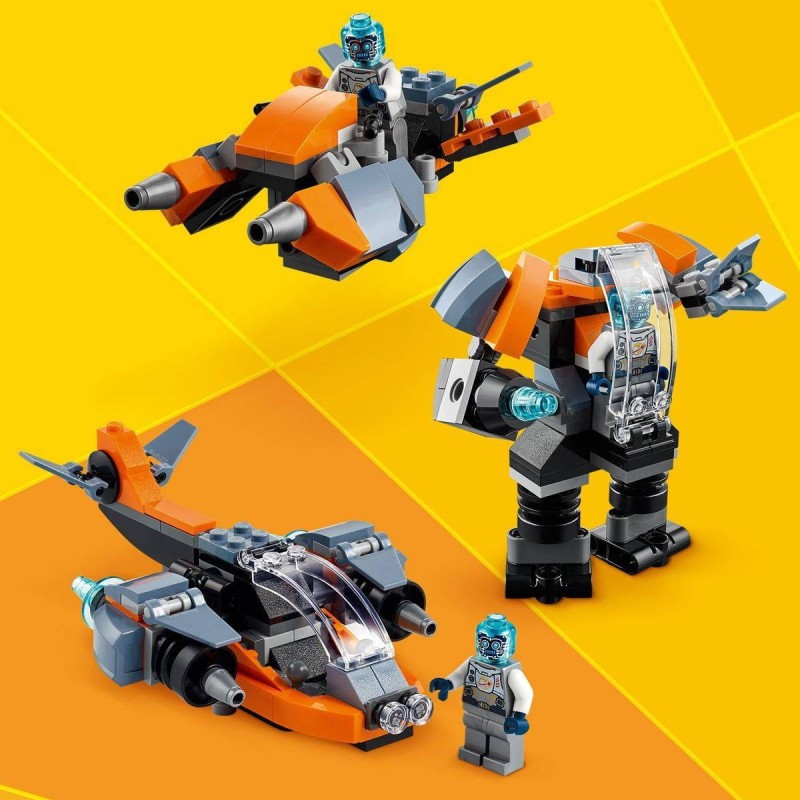 Klocki LEGO Creator 3w1 Cyberdron 31111