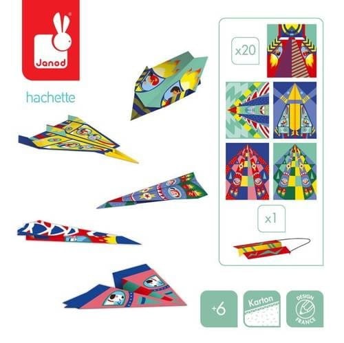 Origami Samoloty z Wyrzutnią - Janod