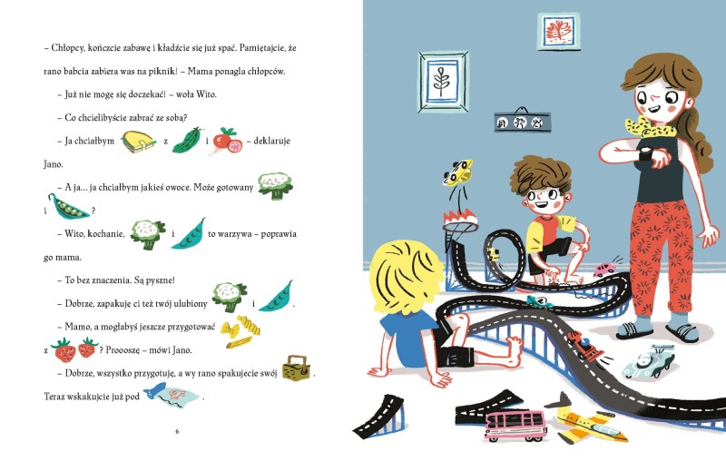 Jano i Wito uczą mówić K. Kamień na pikniku - Wiola Wołoszyn