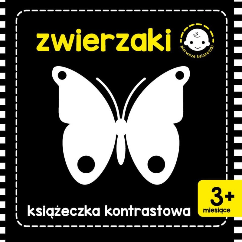 Zwierzaki. Książeczka kontrastowa