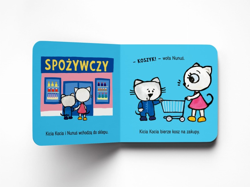Kicia Kocia i Nunuś. Idziemy na zakupy! - Anita Głowińska