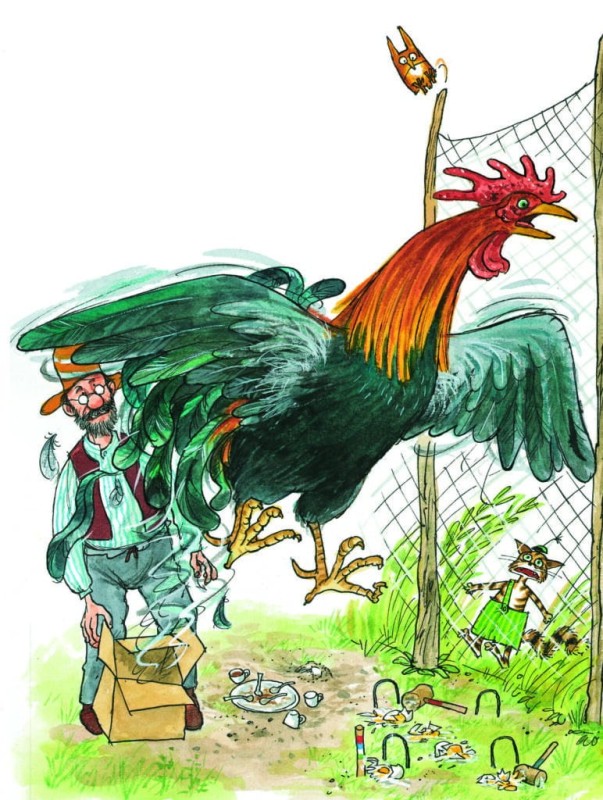 Minuta koguta - Sven Nordqvist