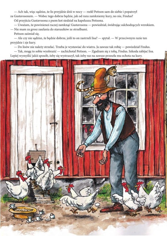 Polowanie na lisa - Ksiażka z Serii Pettson i Findus