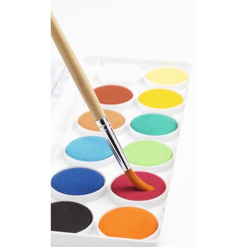 Farby akwarelowe 12 kolorów - Djeco