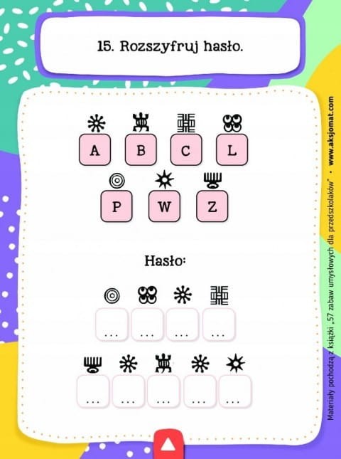 57 zabaw umysłowych dla przedszkolaków